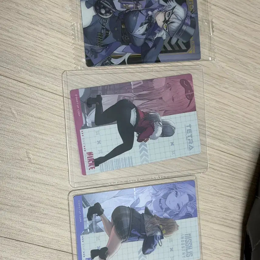 [BUNJANG] Goddess of Victory: NIKKE 3 Card Set (Phantom, Frima, Ein) / 승리의 여신 니케 카드 3종 세트 (PHANTOM, FRIMA, EIN)