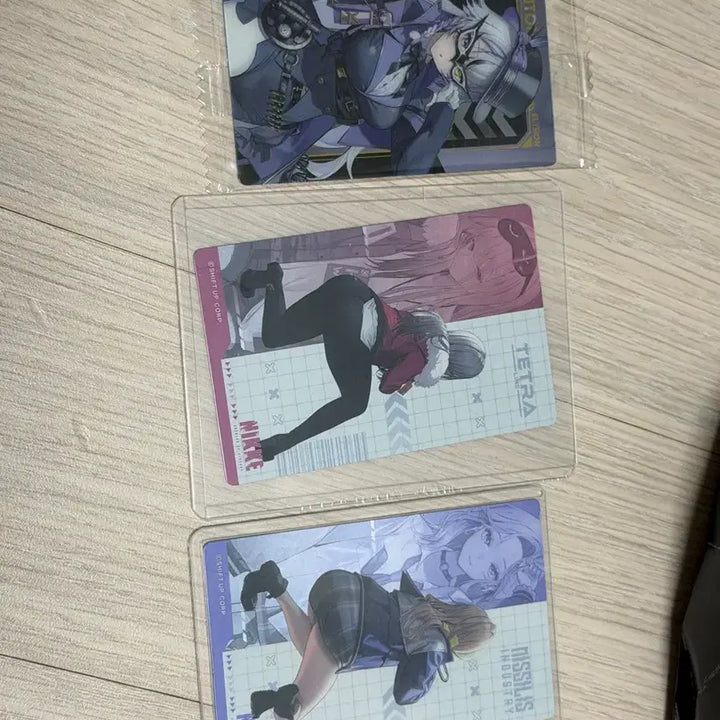 [BUNJANG] Goddess of Victory: NIKKE 3 Card Set (Phantom, Frima, Ein) / 승리의 여신 니케 카드 3종 세트 (PHANTOM, FRIMA, EIN)