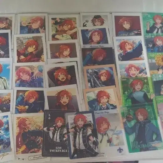 [BUNJANG] Ensemble Stars! Leo Tsukynaga Photocard Bundle Set / 앙스타 레오 포카 일괄