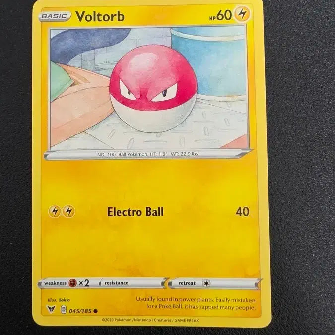 [BUNJANG] Pokemon TCG Hisuian Voltorb Card (North America) / 포켓몬 카드 북미 찌리리공