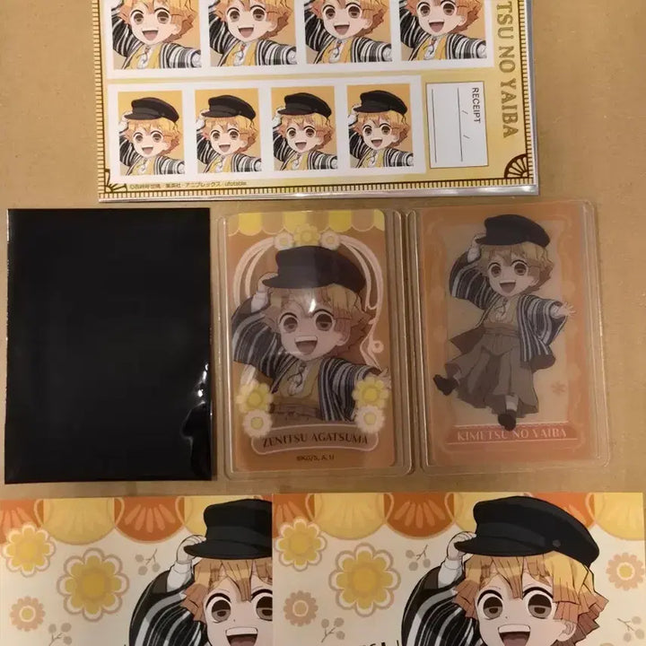 [BUNJANG] Demon Slayer Zenitsu Agatsuma Photocard, ID Photo, and Bromide Set / 귀멸의 칼날 젠이츠 포토카드, 증명사진, 브로마이드 세트