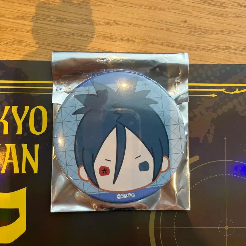 [BUNJANG] Katekyo Hitman Reborn! 20th Anniversary Mukuro Kan Badge / 가히리 20주년 팝업 무쿠로 캔뱃지