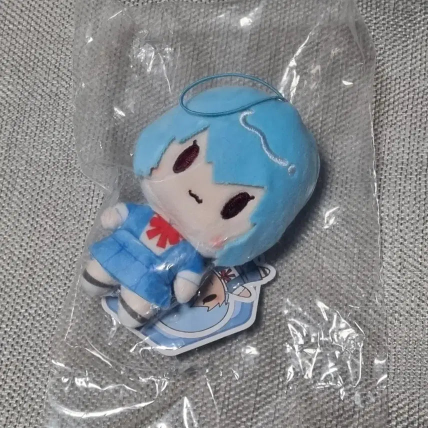 [BUNJANG] Evangelion Official Ayanami Rei 10cm Plush Doll / 에반게리온 공식 아야나미 레이 10cm 누이 솜인형 굿즈