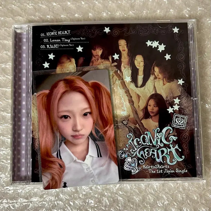 [BUNJANG] Ha:tfelt Iconic Heart Regular Version Stella Photocard Set / 하츠투하츠 아이코닉하트 앨범 레귤러 버전 스텔라 포카 풀셋 세트 양도