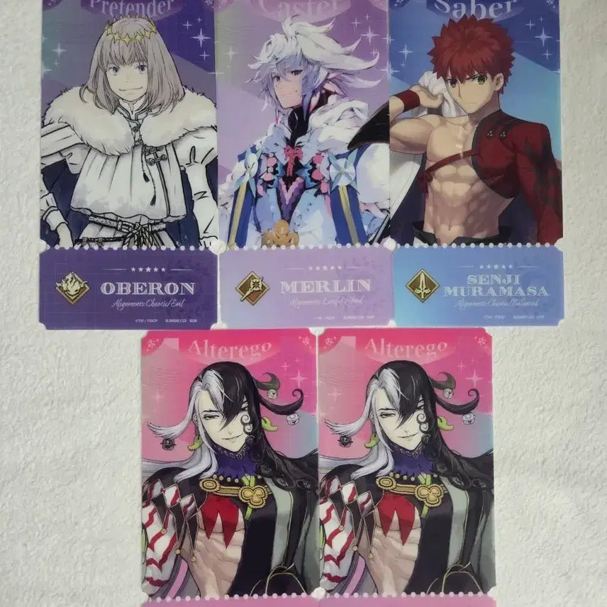 [BUNJANG] Fate/Grand Order Ticket-Like Collection Set / 페그오 티켓 라이크 콜렉션 세트