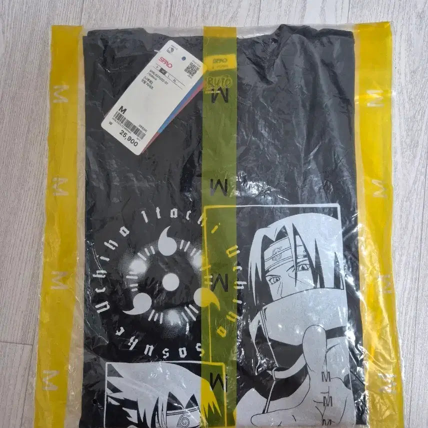 [BUNJANG] SPAO Naruto Collaboration Itachi Sasuke Short-Sleeve T-Shirt (M) / 스파오 나루토 콜라보 이타치 사스케 반팔 티셔츠 M