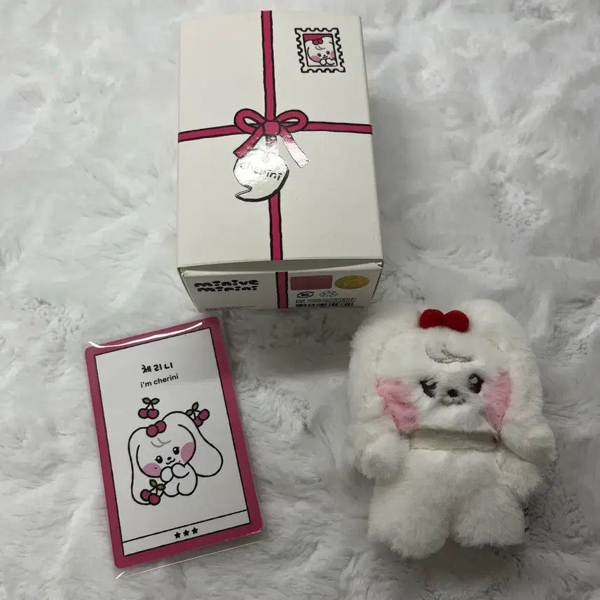 [BUNJANG] IVE Wonyoung MiniBr MiniNi Cherry Line Friends Pop-up Doll / 아이브 장원영 미니브 미니니 체리니 체리 라인프렌즈 팝업 인형