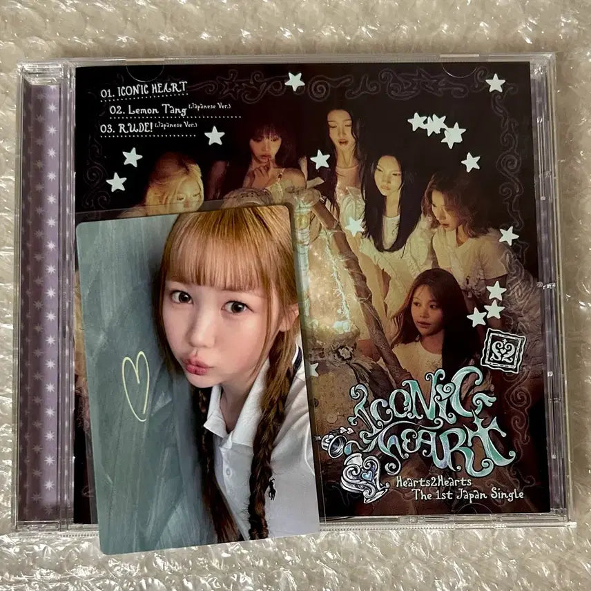 [BUNJANG] Hats To Hearts Iconic Heart Album Regular Version Yeoun Photocard Full Set / 하츠투하츠 아이코닉하트 앨범 레귤러 버전 예온 포카 풀셋 세트 양도