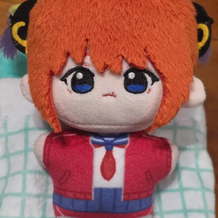 [BUNJANG] Gintama Shinpachi Kagura Nui Nunu 10cm Plush Doll / 은혼 삼젯 카구라 누이 누누 10cm 솜인형 솜깅