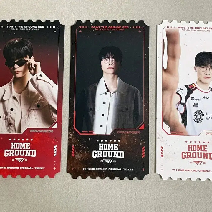 [BUNJANG] T1 Faker Home Ground Ticket + Personal Postcard Set / T1 티원 홈그라운드 1,2,3일차 티켓+개인 엽서 페이커 faker