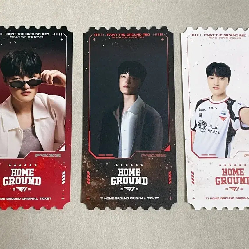 [BUNJANG] T1 Home Ground Ticket + Postcard Set (Phases 1, 2, 3) / T1 티원 홈그라운드 1,2,3일차 티켓+개인 엽서 페이즈 peyz