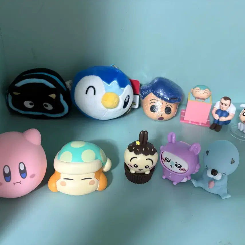 [BUNJANG] Sanrio, Crayon Shin-chan, Kirby Figures Bundle / 산리오 짱구 커비 등 피규어