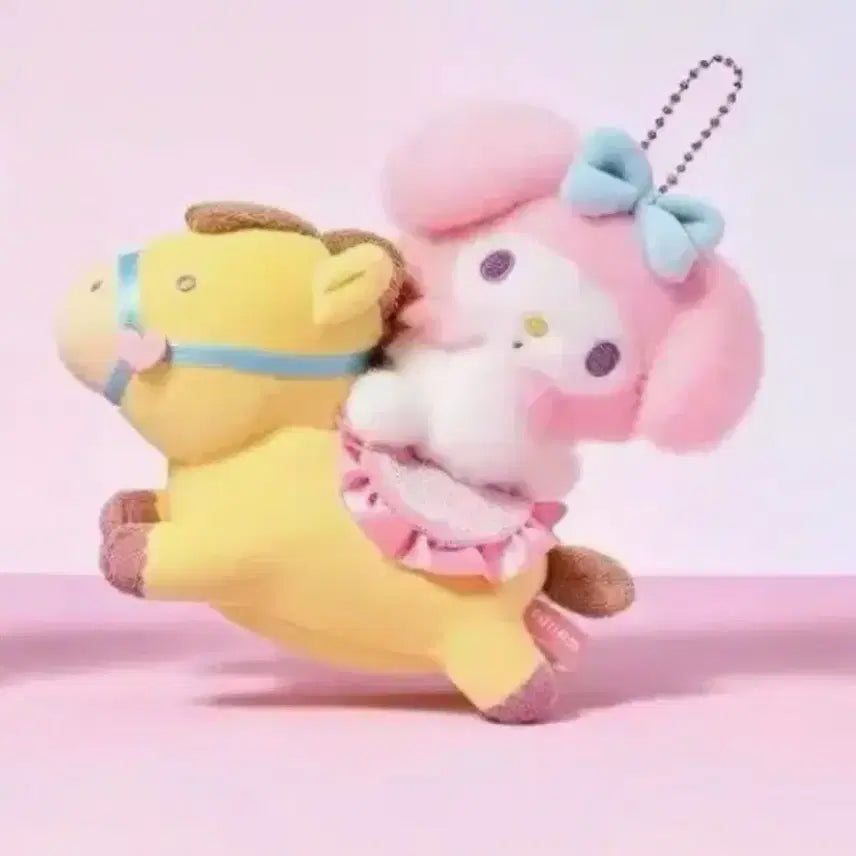 [BUNJANG] Miniso x Chiikawa x My Melody Carousel Collaboration Sealed Plush / 미니소 치이카와 마이멜로디 마멜 회전목마 콜라보 미개봉