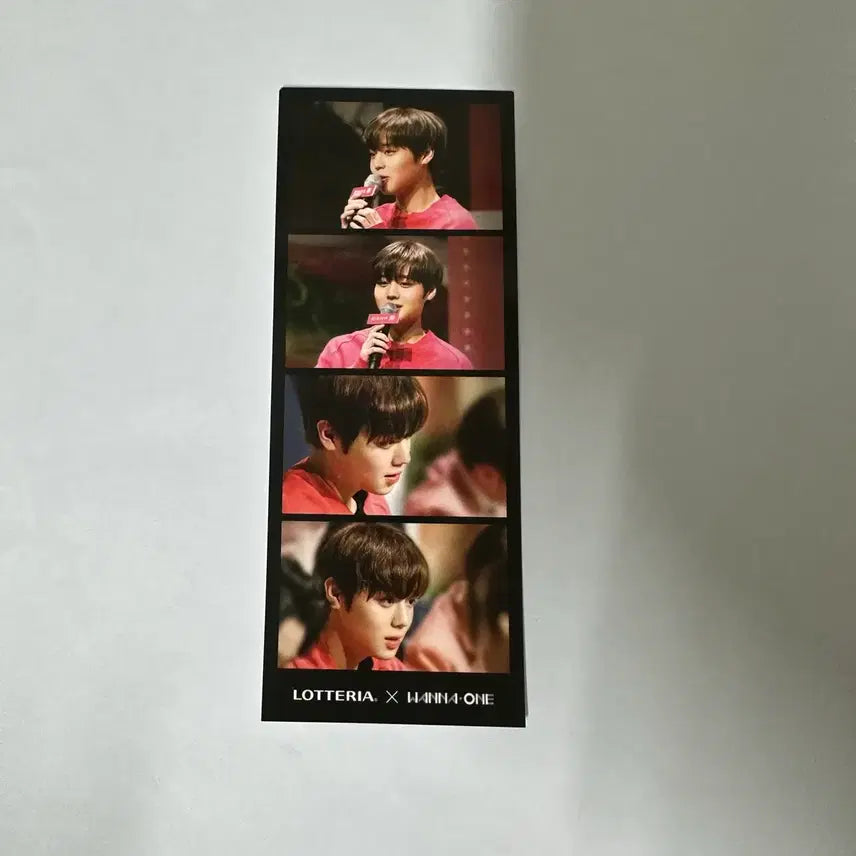[BUNJANG] Wanna One x Lotteria Life Four Cuts Photocard / 워너원 x 롯데리아 인생네컷