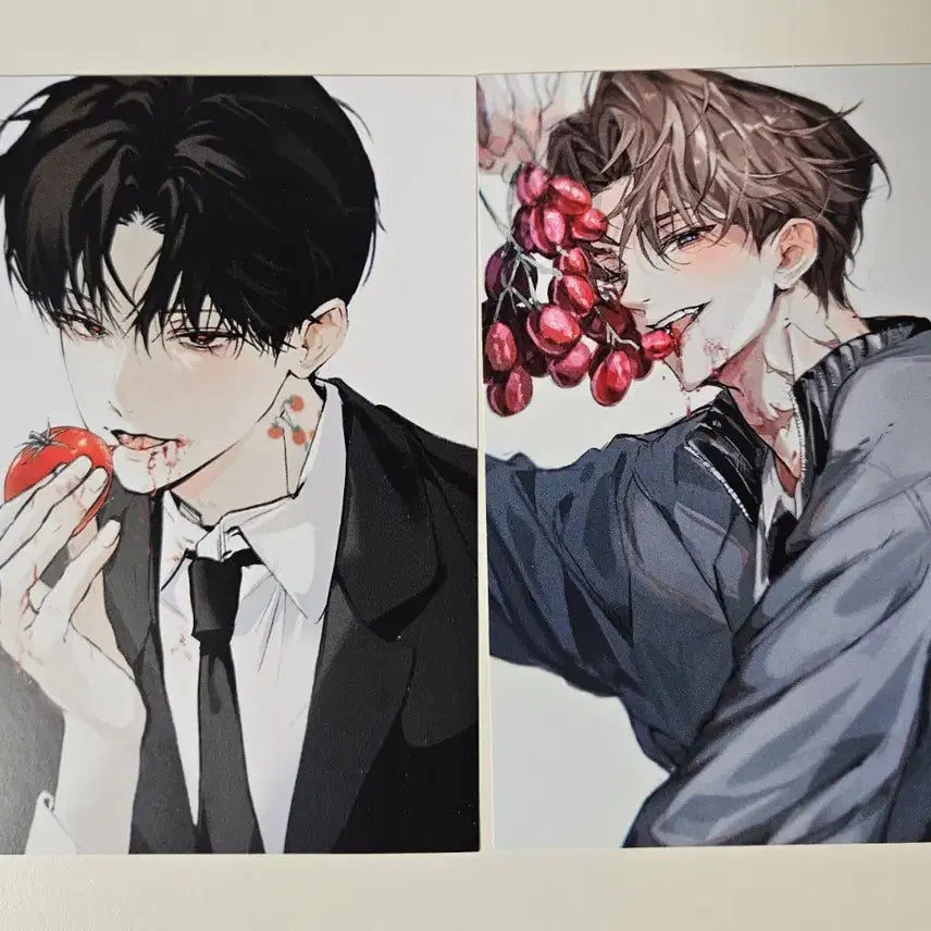 [BUNJANG] Goedam Chulgeun Lee Yuk Nim Yoon Nim Photocard Postcard Bundle Set / 괴담출근 이육님 윤님 포카 엽서 일괄 양도