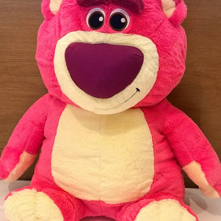 [BUNJANG] Disney Pixar Toy Story Lotso Bear Large Plush Doll / 토이스토리 랏소 베어 대형 인형