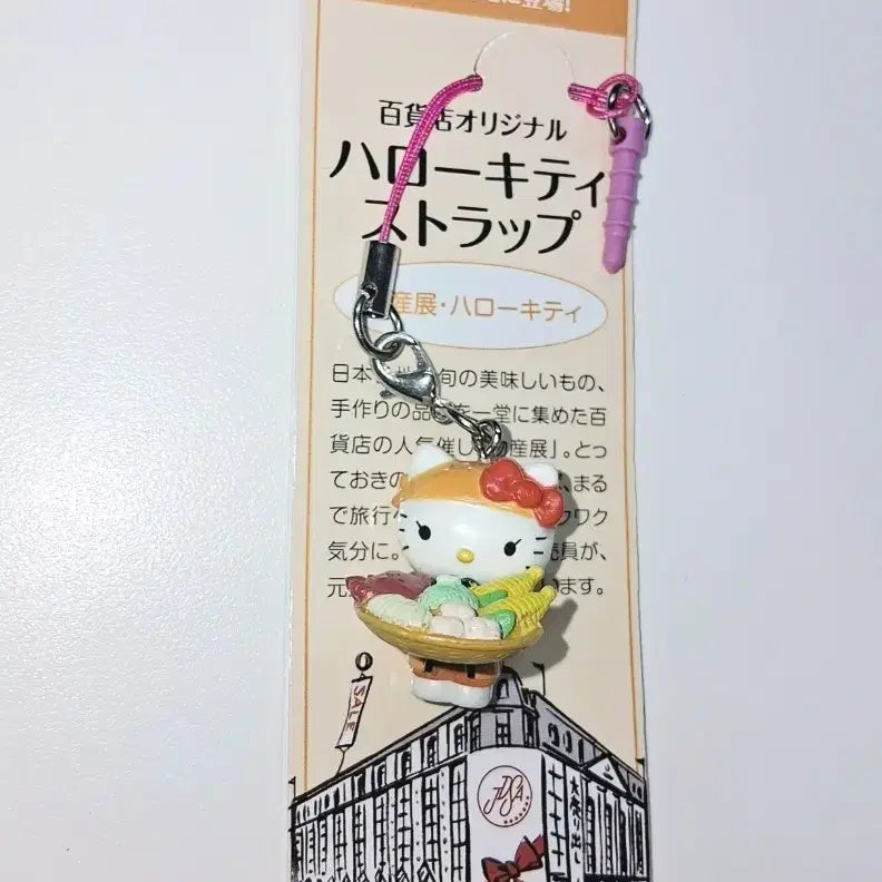 [BUNJANG] Sanrio Hello Kitty Serving Strap / 고전 서빙 키티스트랩