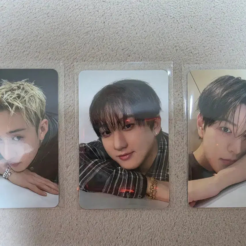 [BUNJANG] Stray Kids This &amp; That Popup MD Photocard Set (Bang Chan, Changbin, Seungmin) / 스트레이키즈 스키즈 디스앤댓 팝업 엠디 3만원포카