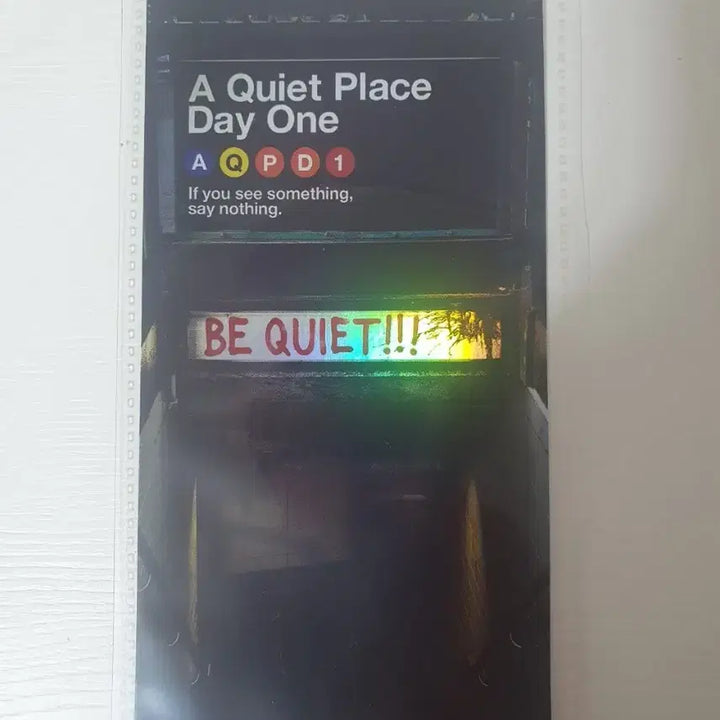[BUNJANG] A Quiet Place Megabox Special Ticket / 오티 메가박스 콰이어트플레이스