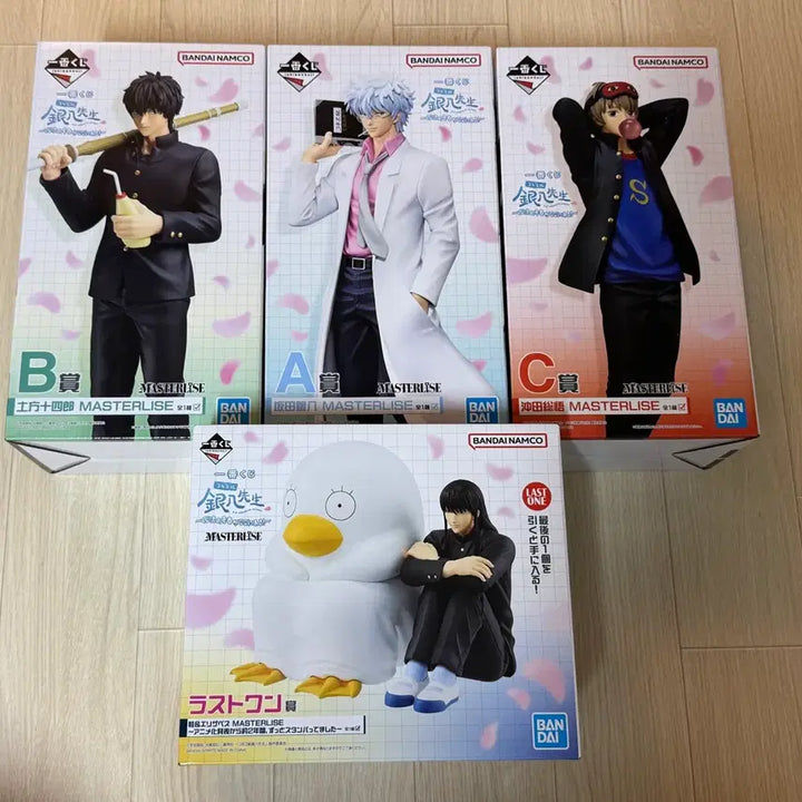 [BUNJANG] Gintama Ichiban Kuji A, B, C, Last One Figure Bundle Set / [미개봉] 은혼 A상 B상 C상 라스트원 일괄