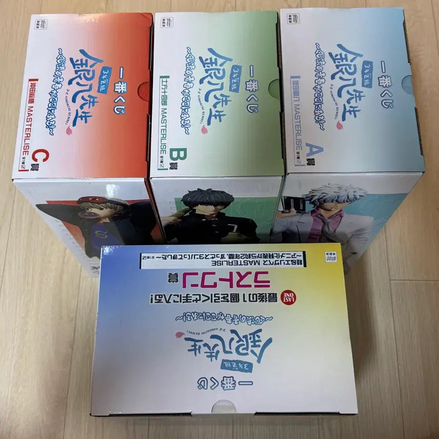 [BUNJANG] Gintama Ichiban Kuji A, B, C, Last One Figure Bundle Set / [미개봉] 은혼 A상 B상 C상 라스트원 일괄