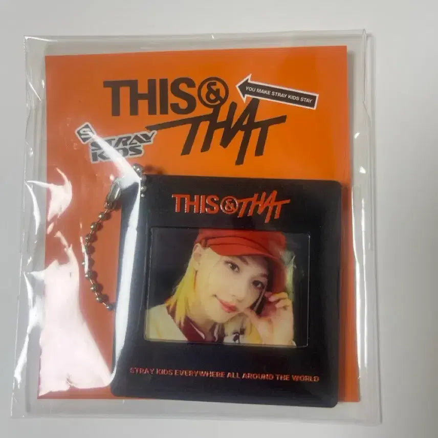 [BUNJANG] Stray Kids SKZ This &amp; That Popup Photokeyring Felix / 스트레이키즈 스키즈 디스앤댓 팝업 포토키링 필릭스
