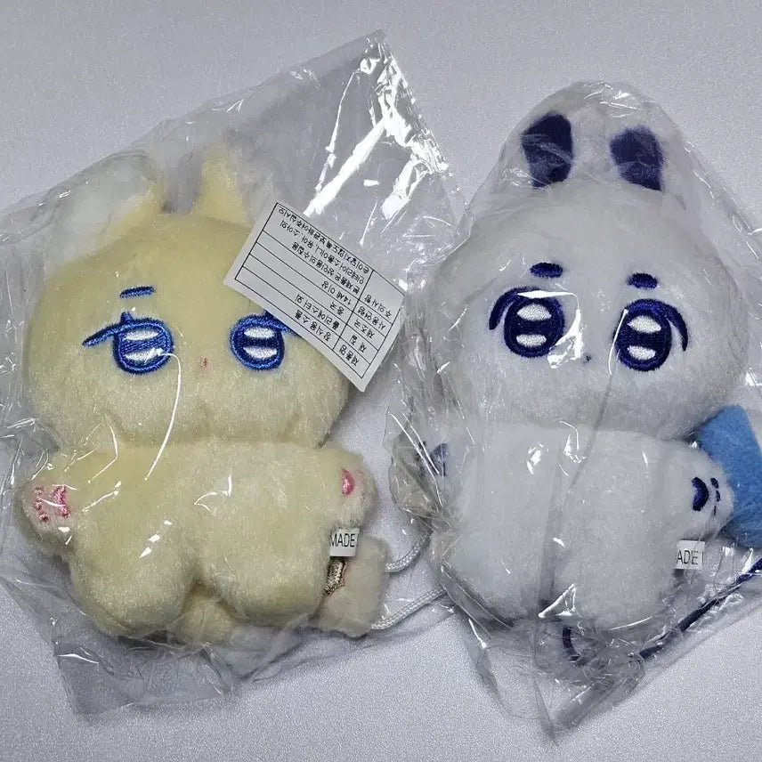 [BUNJANG] PLAVE Yeryong &amp; Norong (Yejun, Noah) 10cm Plush Bundle Set (Unsealed) / (비공식/원가이하) PLAVE 예롱이&amp;노롱이(예준,노아) 일괄 판매