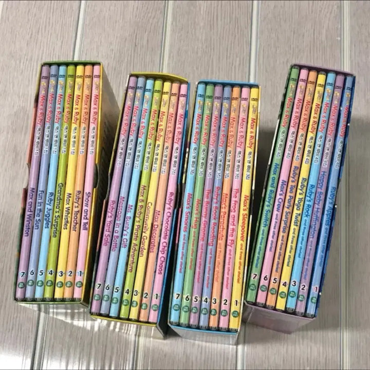 [BUNJANG] New Max &amp; Ruby DVD Set (Seasons 1-4 Complete) / 뉴 맥스 앤 루비 DVD (1집~4집 풀세트)