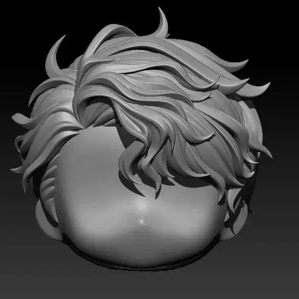 [BUNJANG] Nendoroid Compatible Custom Hair Part (Unpainted) / 중국제 넨도 호환 커스텀 헤어 파츠 판매