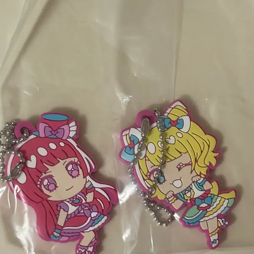 [BUNJANG] Starpara Katsupara Sophie &amp; Mirai Keychain / 스타파라 카츠파라 소피,미래 키링 판매합니다