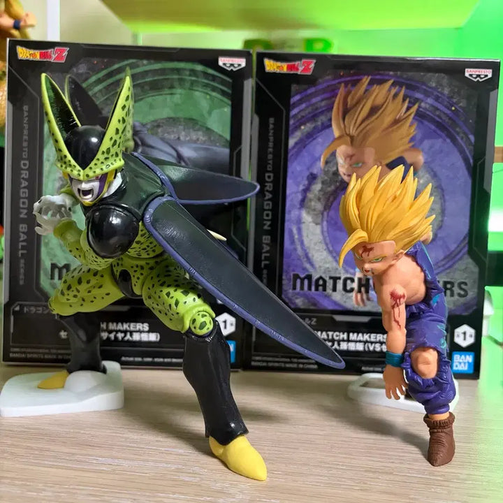 [BUNJANG] Dragon Ball Z Cell &amp; Son Gohan "Matchmakers" Figure Set / 드래곤볼Z 피규어 셀/손오반 매치메이커즈