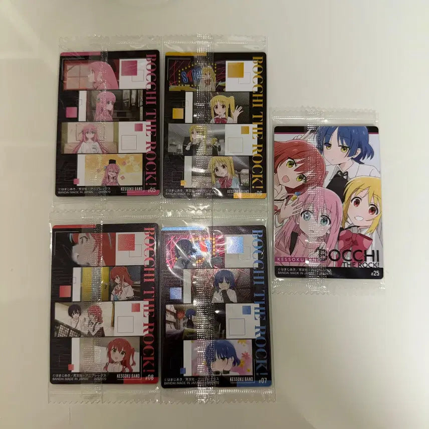 [BUNJANG] Bocchi the Rock! Wafer Card Bundle Set / 봇치더록 웨하스 카드 일괄
