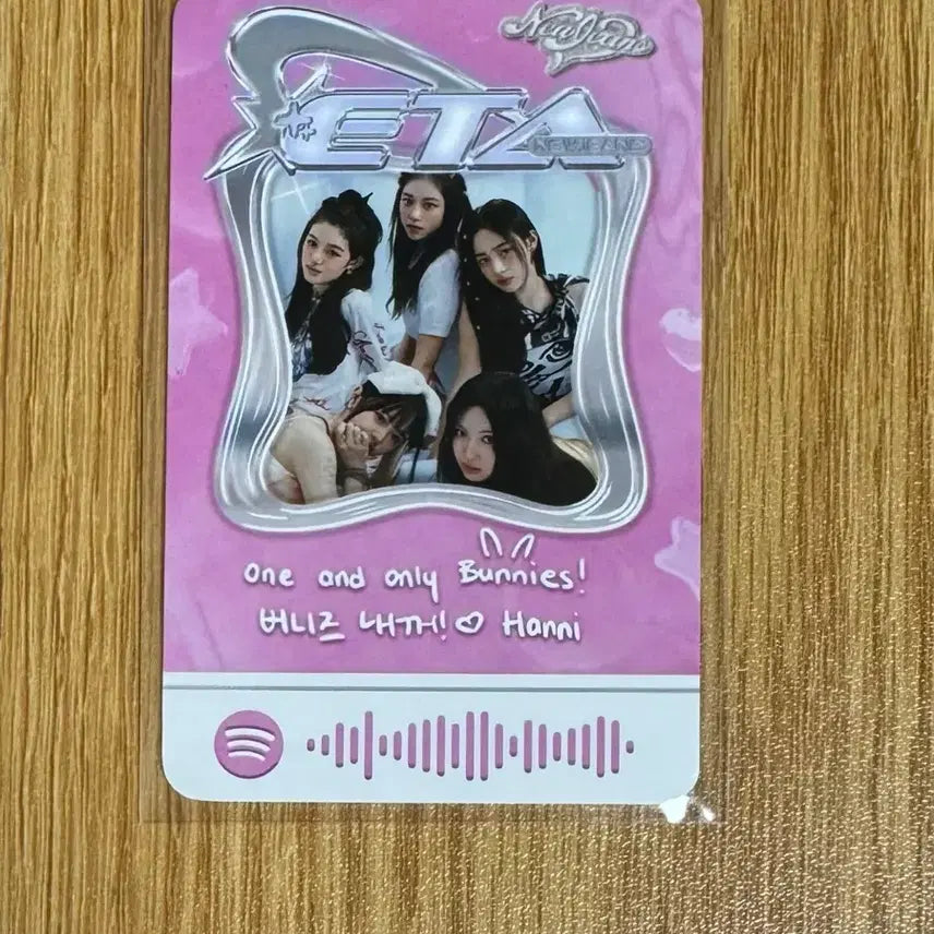 [BUNJANG] NewJeans Spotify Bunnyland POB Photocard / 뉴진스 스포티파이 버니랜드 미공포 특전 포카