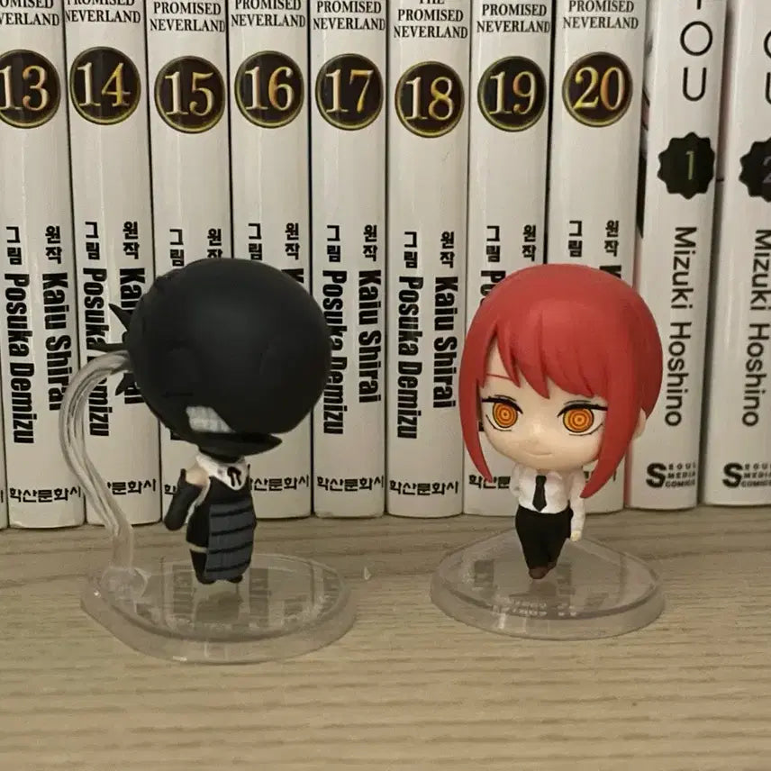 [BUNJANG] Chainsaw Man Standing Gacha Figure Makima &amp; Reze / 체인소맨 스탠딩가챠 피규어 마키마 레제 밤