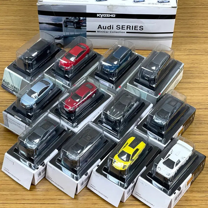 [BUNJANG] Kyosho 12-Car Diecast Mini Car Set (Lamborghini, Aston Martin, Audi) / 교쇼 람보르기니 에스턴마틴 아우디 등 12대 다이캐스팅 미니카