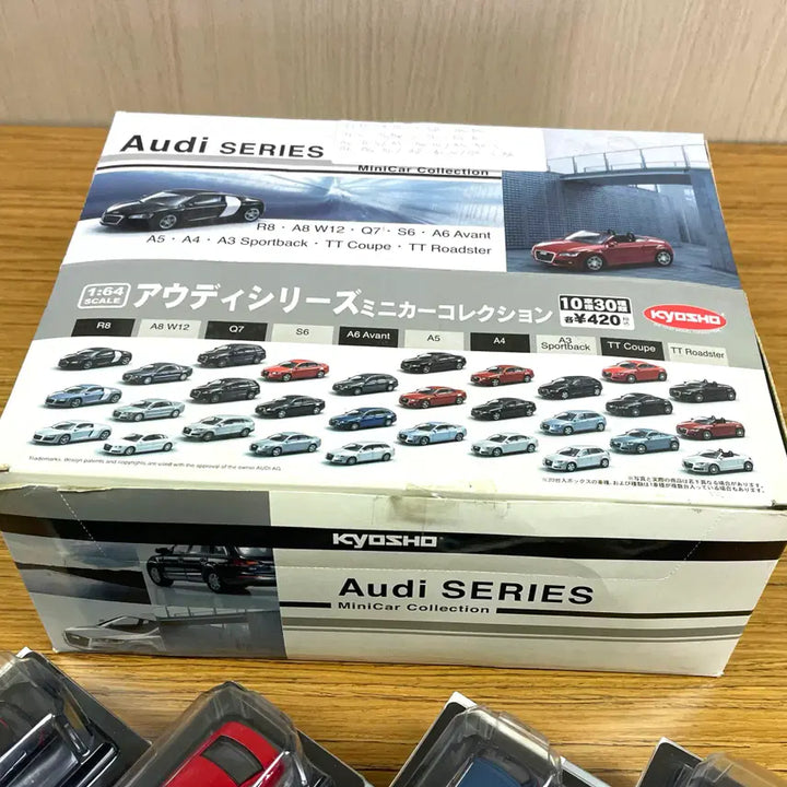 [BUNJANG] Kyosho 12-Car Diecast Mini Car Set (Lamborghini, Aston Martin, Audi) / 교쇼 람보르기니 에스턴마틴 아우디 등 12대 다이캐스팅 미니카