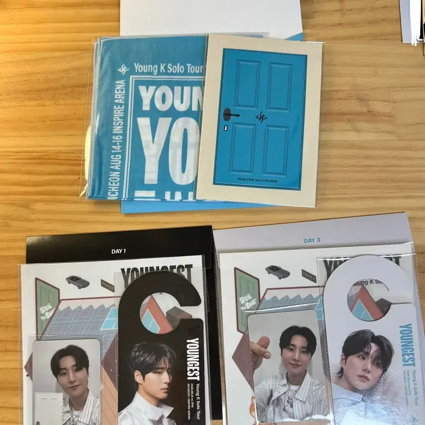[BUNJANG] DAY6 Young K Solo Concert "First &amp; Last Day" Fanclub Gift Bundle Set / 일괄) 영케이 솔로 첫콘+막콘 입장기프트 / 팬클럽 기프트