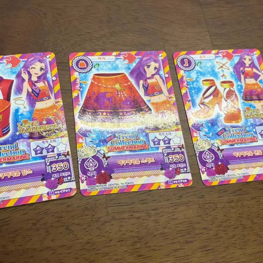[BUNJANG] Aikatsu! Cards Luna Aquarium / 아이엠스타 아이카츠 카드 루나 아쿠아리움