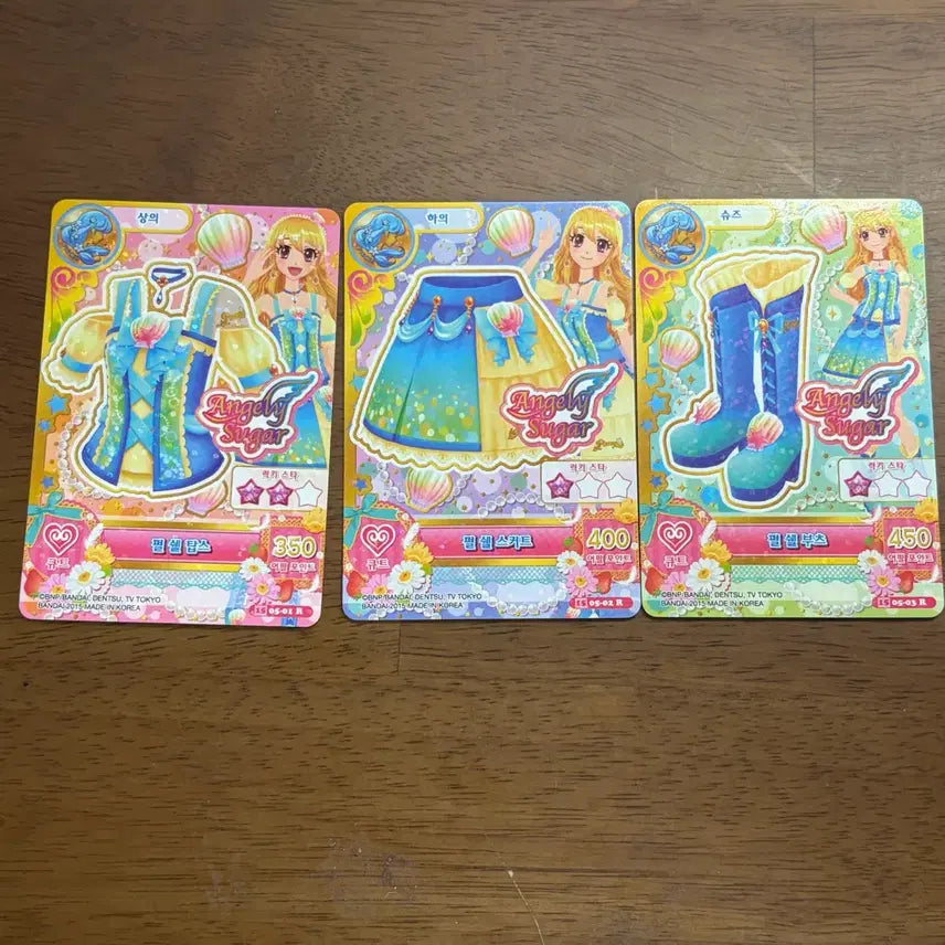 [BUNJANG] Aikatsu Pearl Shell Card Set / 아이엠스타 펄 쉘 카드 세트 아이카츠