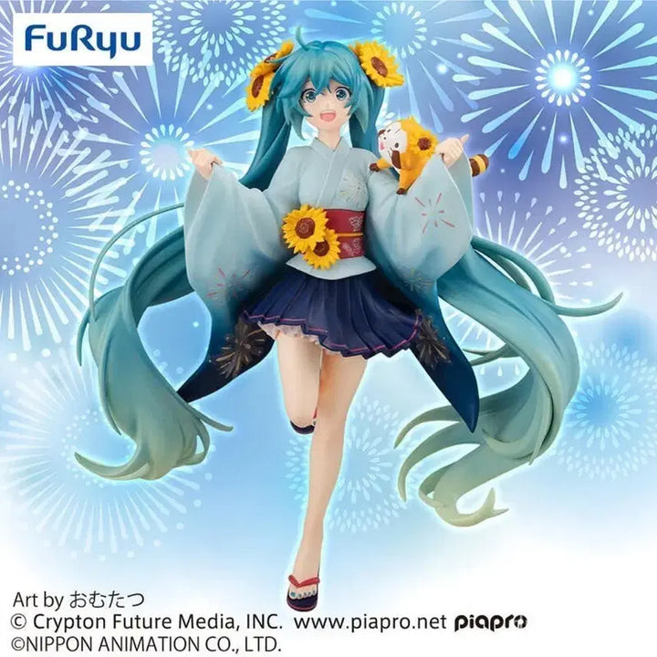 [BUNJANG] Furyu Vocaloid Hatsune Miku Rascal Collab Summer Festival Figure / 후류 보컬로이드 하츠네 미쿠 라스칼 콜라보 썸머페스티벌