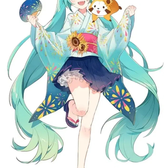 [BUNJANG] Furyu Vocaloid Hatsune Miku Rascal Collab Summer Festival Figure / 후류 보컬로이드 하츠네 미쿠 라스칼 콜라보 썸머페스티벌