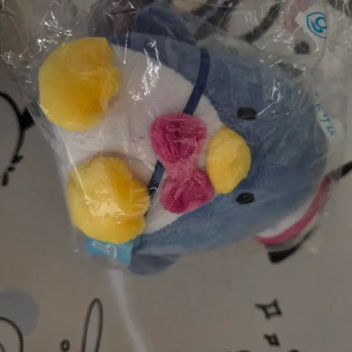 [BUNJANG] Sanrio Kuromi Tuxedo Sam Plush Keyring (New) / 산리오  쿠지 턱시도샘 인형키링(새제품)