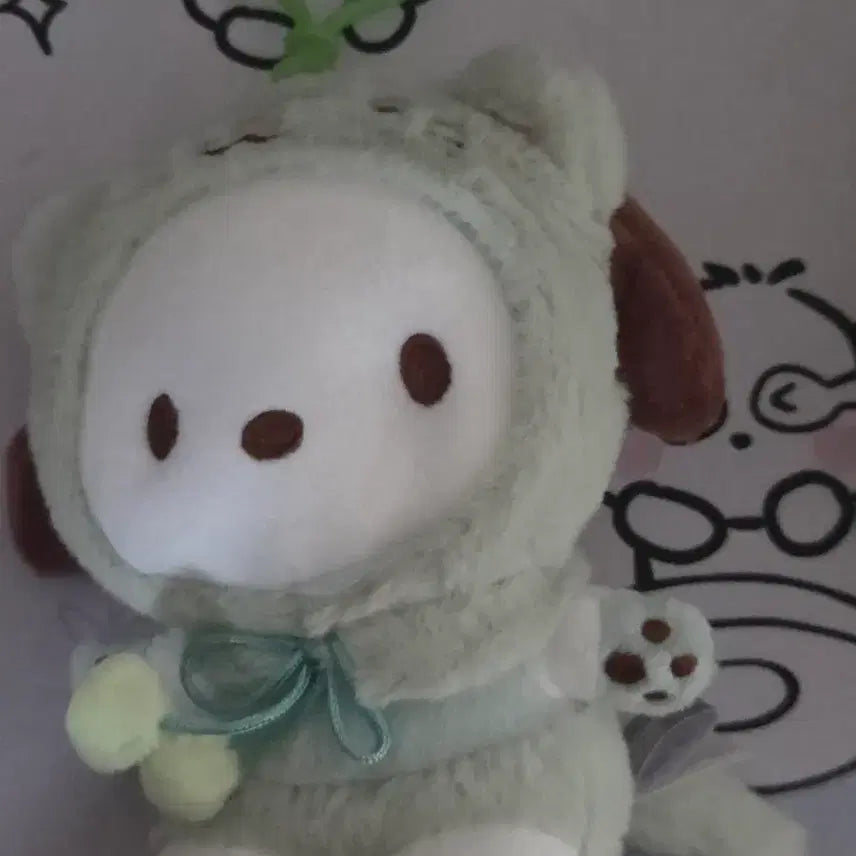 [BUNJANG] Sanrio Pochacco Cat Charm Doll / 산리오 포차코  고양이 키링인형(택없음)