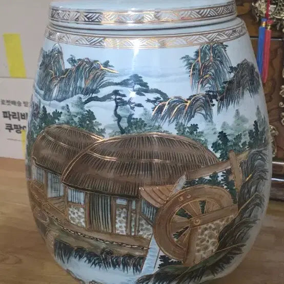 [BUNJANG] Saldok Large Ceramic Painting / 살독 도자기 대형