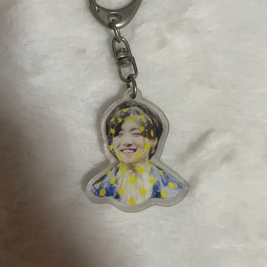 [BUNJANG] BTS Jungkook Raincoat Keyring / 정국 우비 비공굿 키링 양도 전정국 jk 방탄 방탄소년단 bts