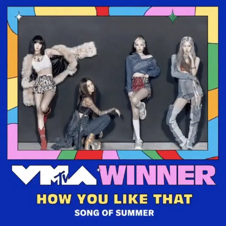 [BUNJANG] BLACKPINK How You Like That Album Poster / 블랙핑크 하우유라이크댓 앨범 포스터