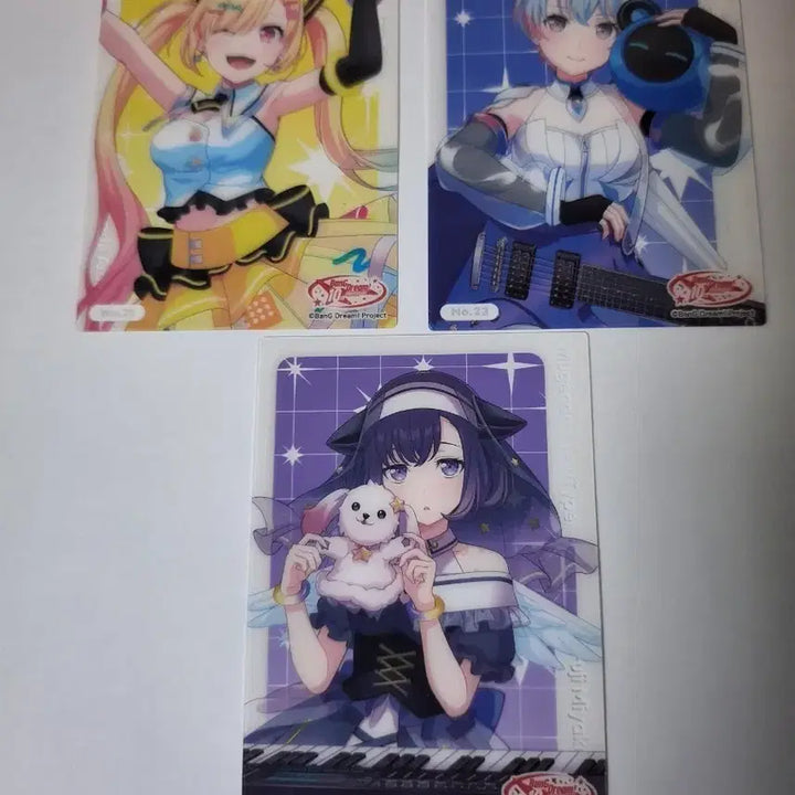 [BUNJANG] BanG Dream! Yumemita Clear Card Bundle Set - Arale, Ritsu / 뱅드림 유메미타 클리어카드 슈발츠 일괄 아라레 리츠