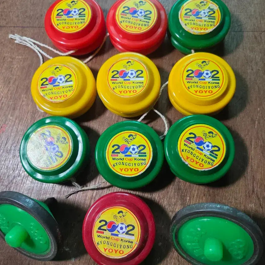 [BUNJANG] 2002 World Cup Yo-Yo Set &amp; 1988 Seoul Olympics Yo-Yo Set / 2002 월드컵 기념 요요 세트  88올림픽 기념 팽 이