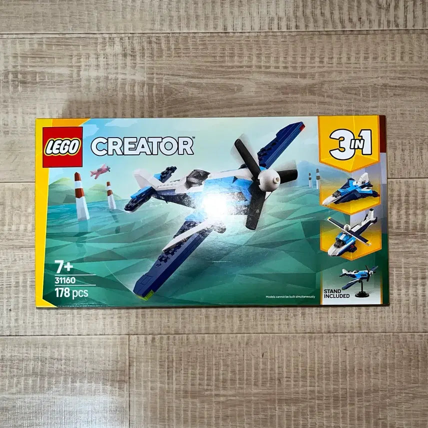 [BUNJANG] LEGO Creator 3 in 1 Aircraft Racing Airplane 31160 / 레고 31160 크리에이터 3 in 1 항공기 경주용 비행기
