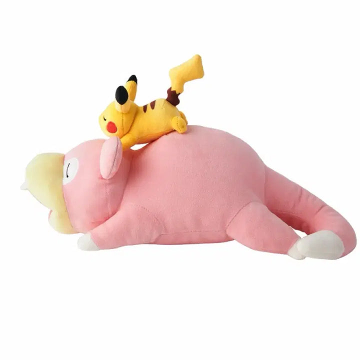 [BUNJANG] Pokemon Slowpoke Pikachu Limited Edition Plush Toy / (새상품) 포켓몬 야돈 피카츄 카가와 한정판 인형